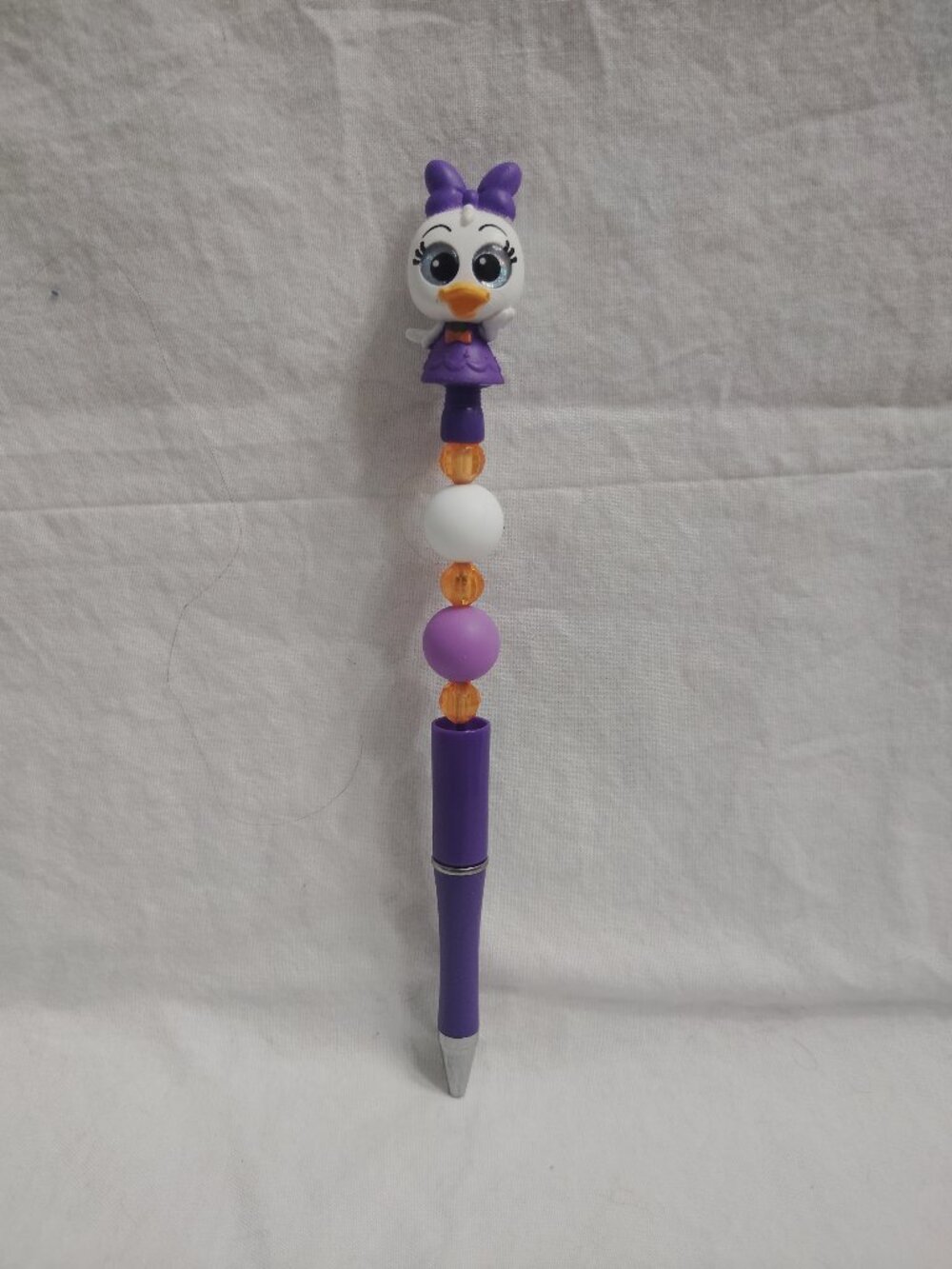 Disney Doorable- Halloween Daisy Duck - Handmade Beaded Pen